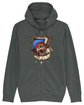 Pirate Skull Anthracite