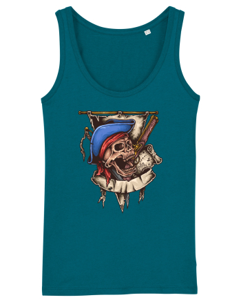 Pirate Skull Ocean Depth