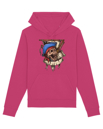 Pirate Skull Raspberry
