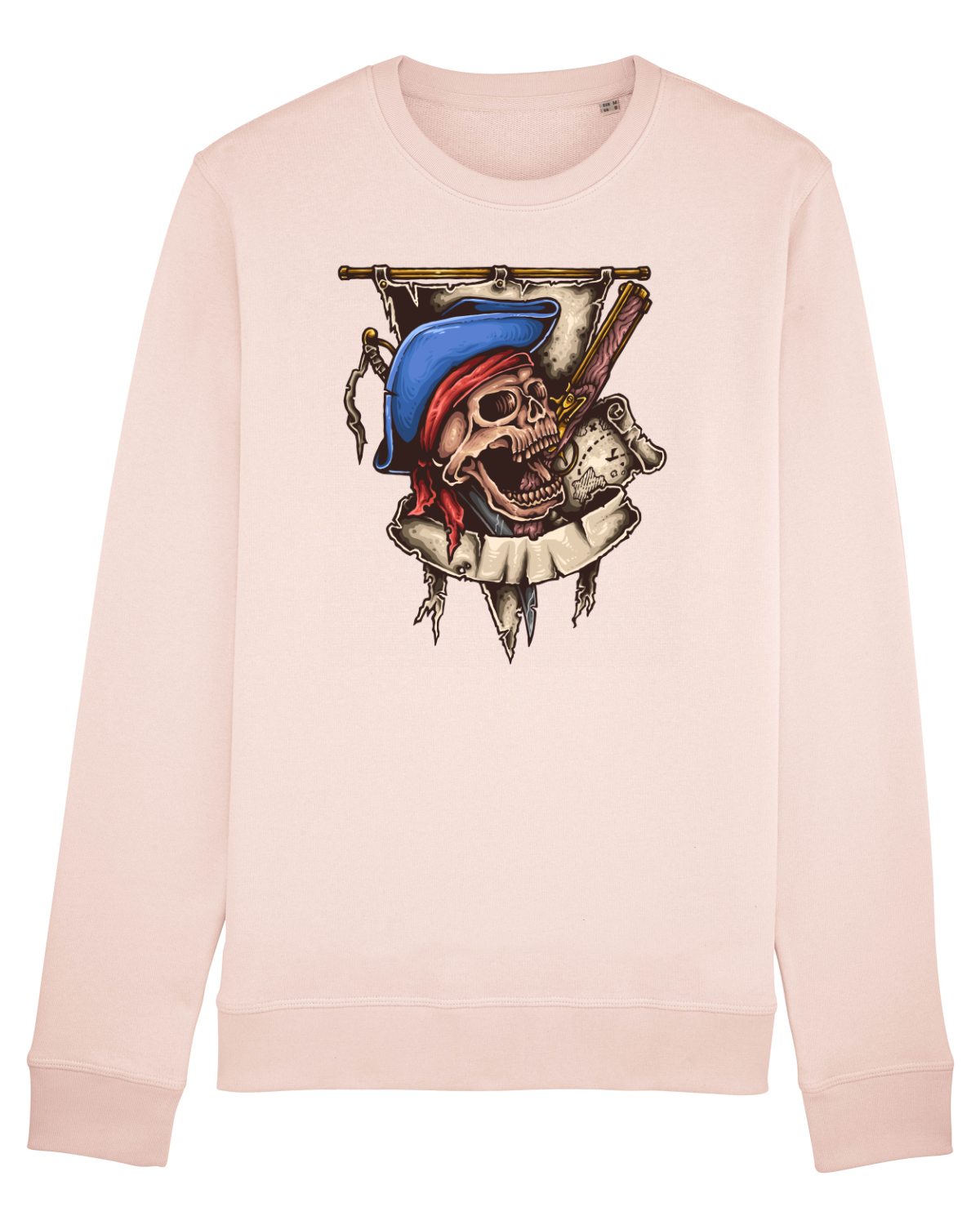 Bluză mânecă lungă Unisex Rise Candy Pink