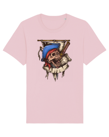 Pirate Skull Cotton Pink