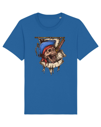 Pirate Skull Royal Blue