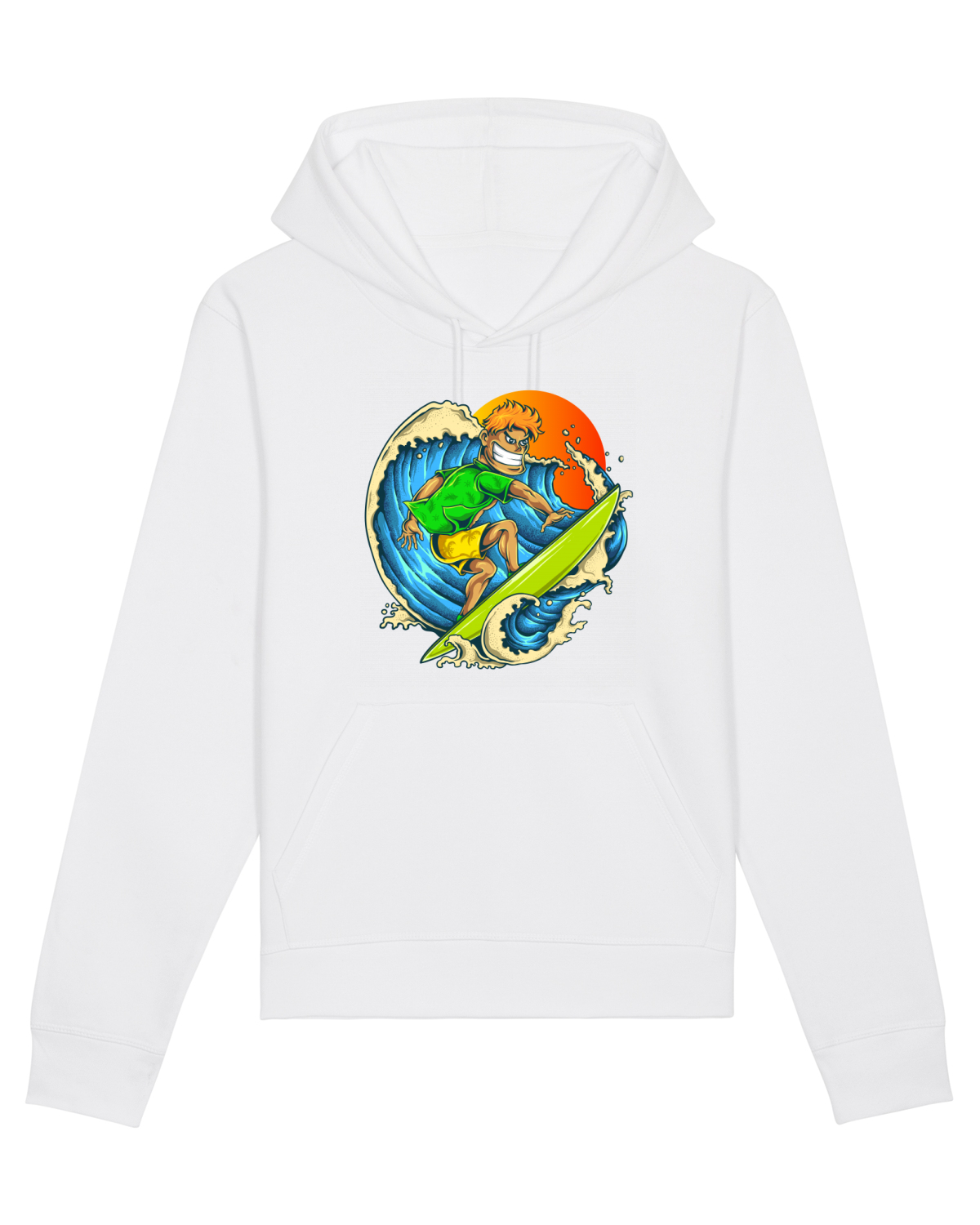 Hanorac Unisex Drummer White