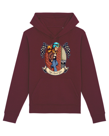 Racer Girl Burgundy