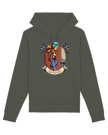 Racer Girl Khaki