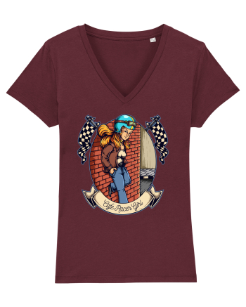 Racer Girl Burgundy