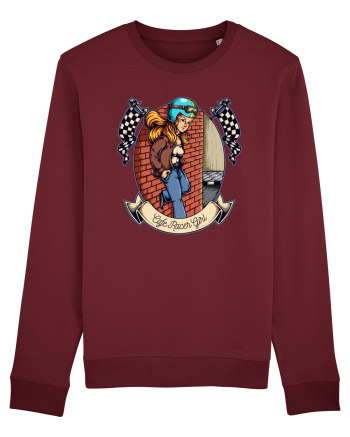 Racer Girl Burgundy