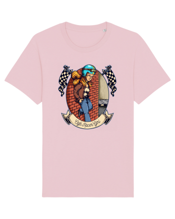 Racer Girl Cotton Pink