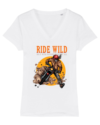 Ride Wild White