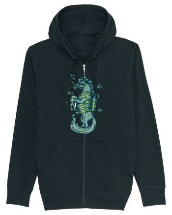 Scuba Seahorse Black