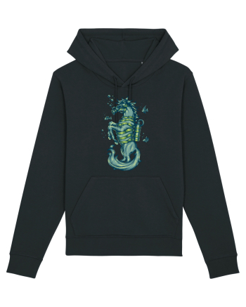 Scuba Seahorse Black