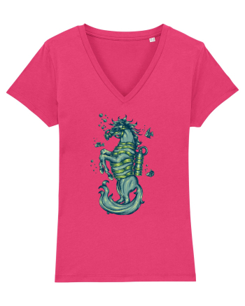 Scuba Seahorse Raspberry