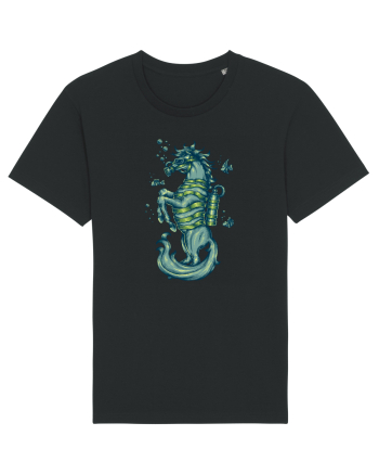Scuba Seahorse Black