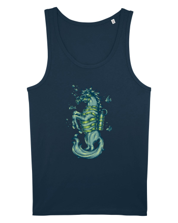 Scuba Seahorse Navy