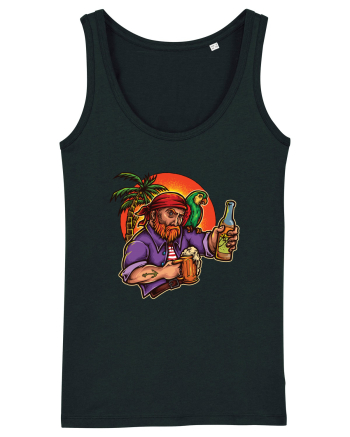 Tropical Pirate Sunset Beer Black