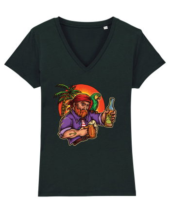 Tropical Pirate Sunset Beer Black