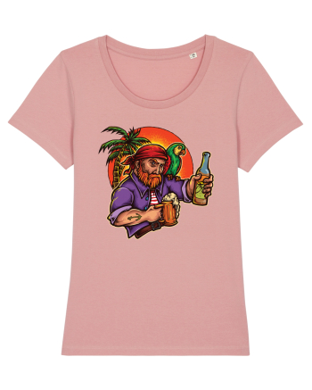 Tropical Pirate Sunset Beer Canyon Pink