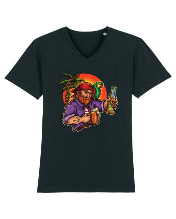 Tropical Pirate Sunset Beer Black