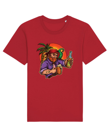 Tropical Pirate Sunset Beer Red