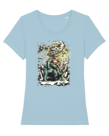 The Wise Oldman Sky Blue