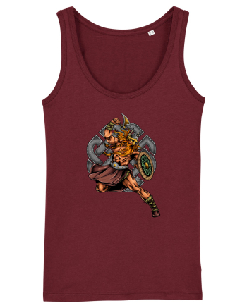 Viking Warrior Burgundy