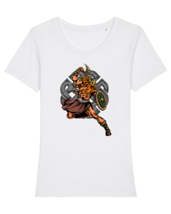 Viking Warrior White