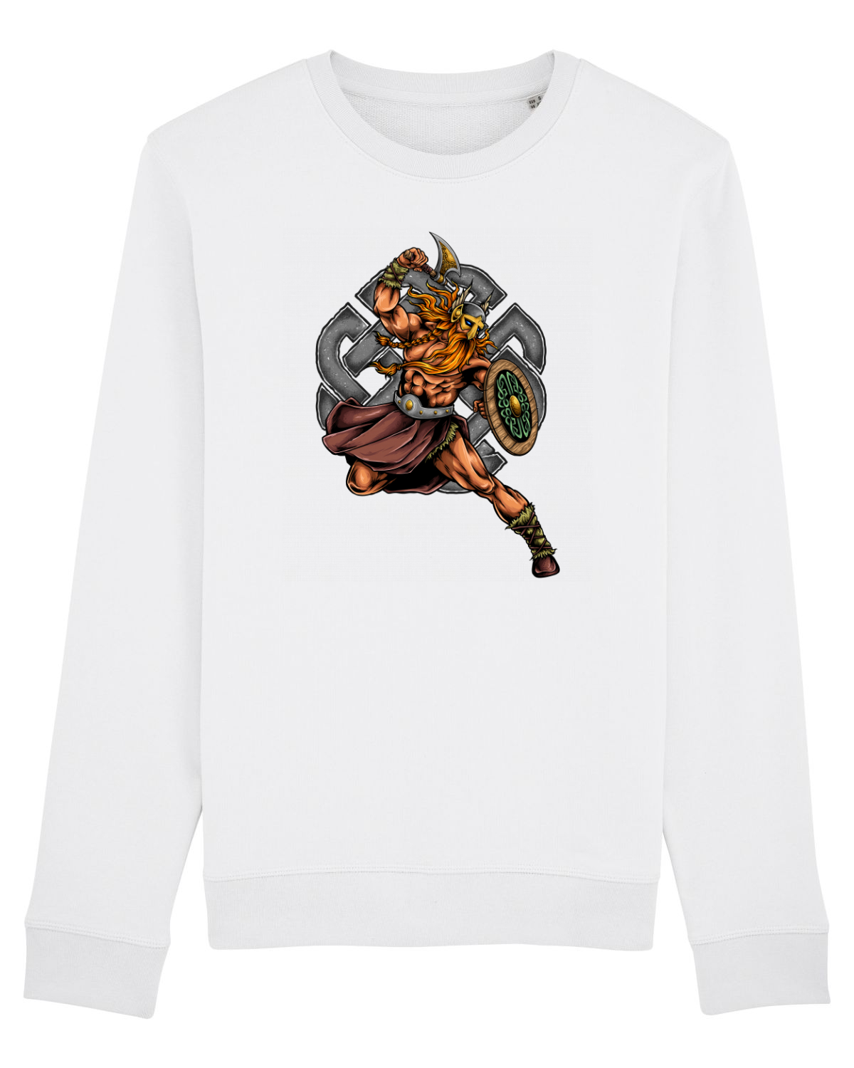 Bluză mânecă lungă Unisex Rise White