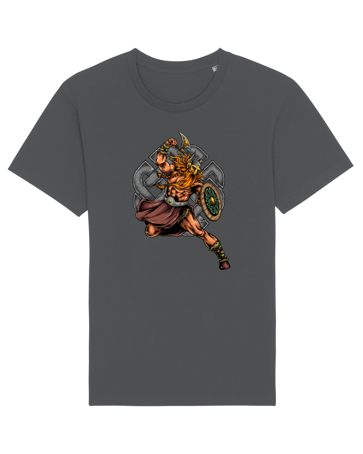 Tricou mânecă scurtă Unisex Rocker Anthracite