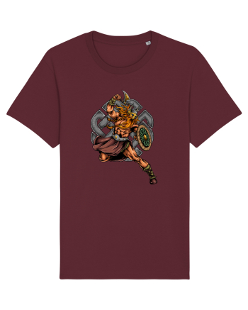Viking Warrior Burgundy