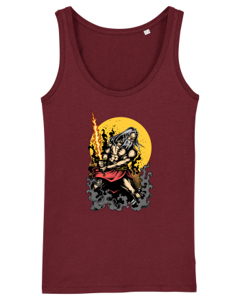 Warrior Old Man Burgundy