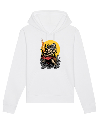 Warrior Old Man White
