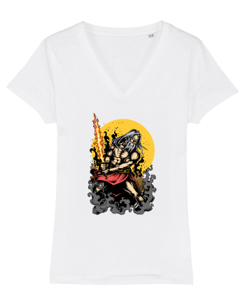 Warrior Old Man White
