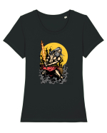Warrior Old Man Tricou mânecă scurtă guler larg fitted Damă Expresser