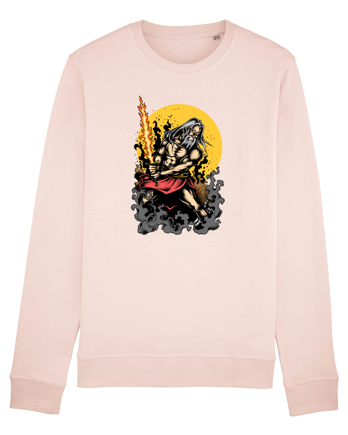 Bluză mânecă lungă Unisex Rise Candy Pink