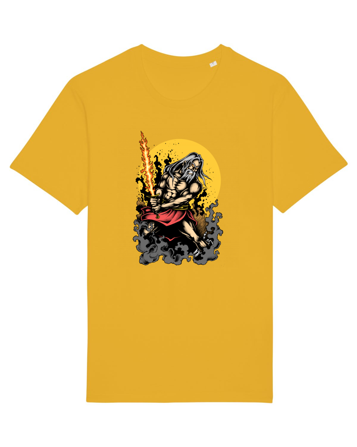 Tricou mânecă scurtă Unisex Rocker Spectra Yellow