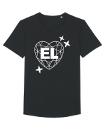 EL (si EA) Tricou mânecă scurtă guler larg Bărbat Skater