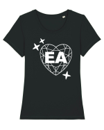 EA (si EL) Tricou mânecă scurtă guler larg fitted Damă Expresser