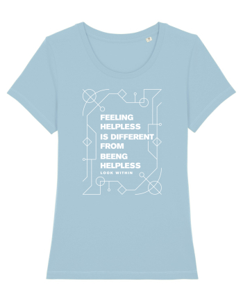 look whithin Sky Blue