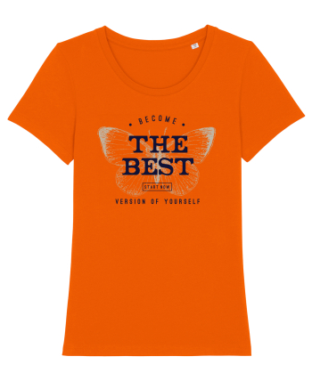 Become the best version of yourself Bright Orange