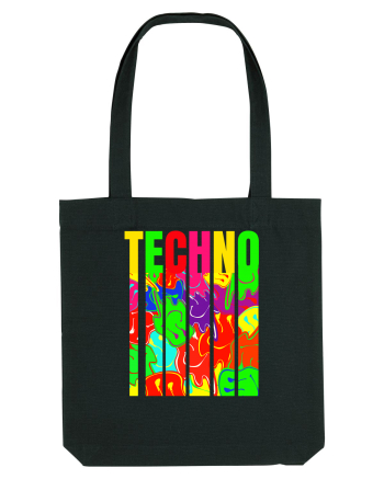 Techno Music Lover  Black