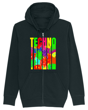 Techno Music Lover  Black
