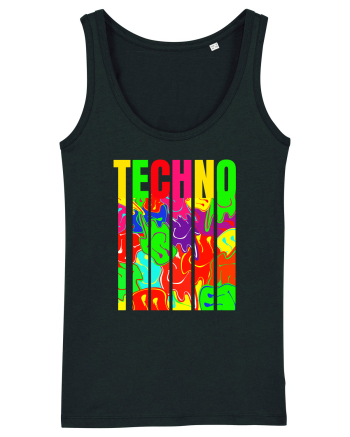 Techno Music Lover  Black