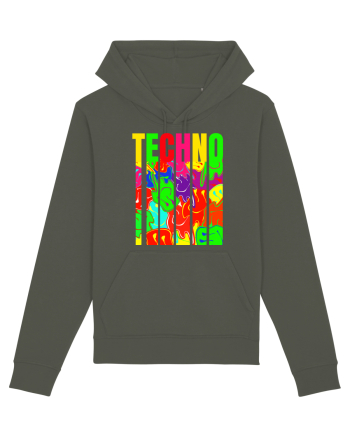 Techno Music Lover  Khaki