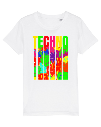 Techno Music Lover  White
