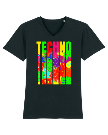 Techno Music Lover  Black