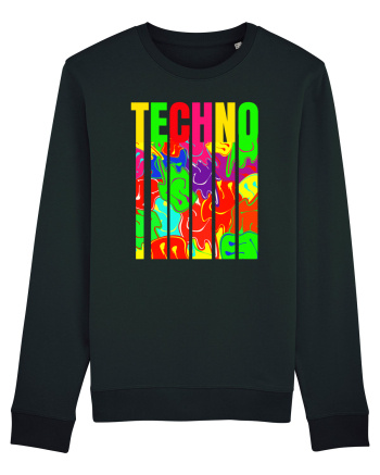 Techno Music Lover  Black