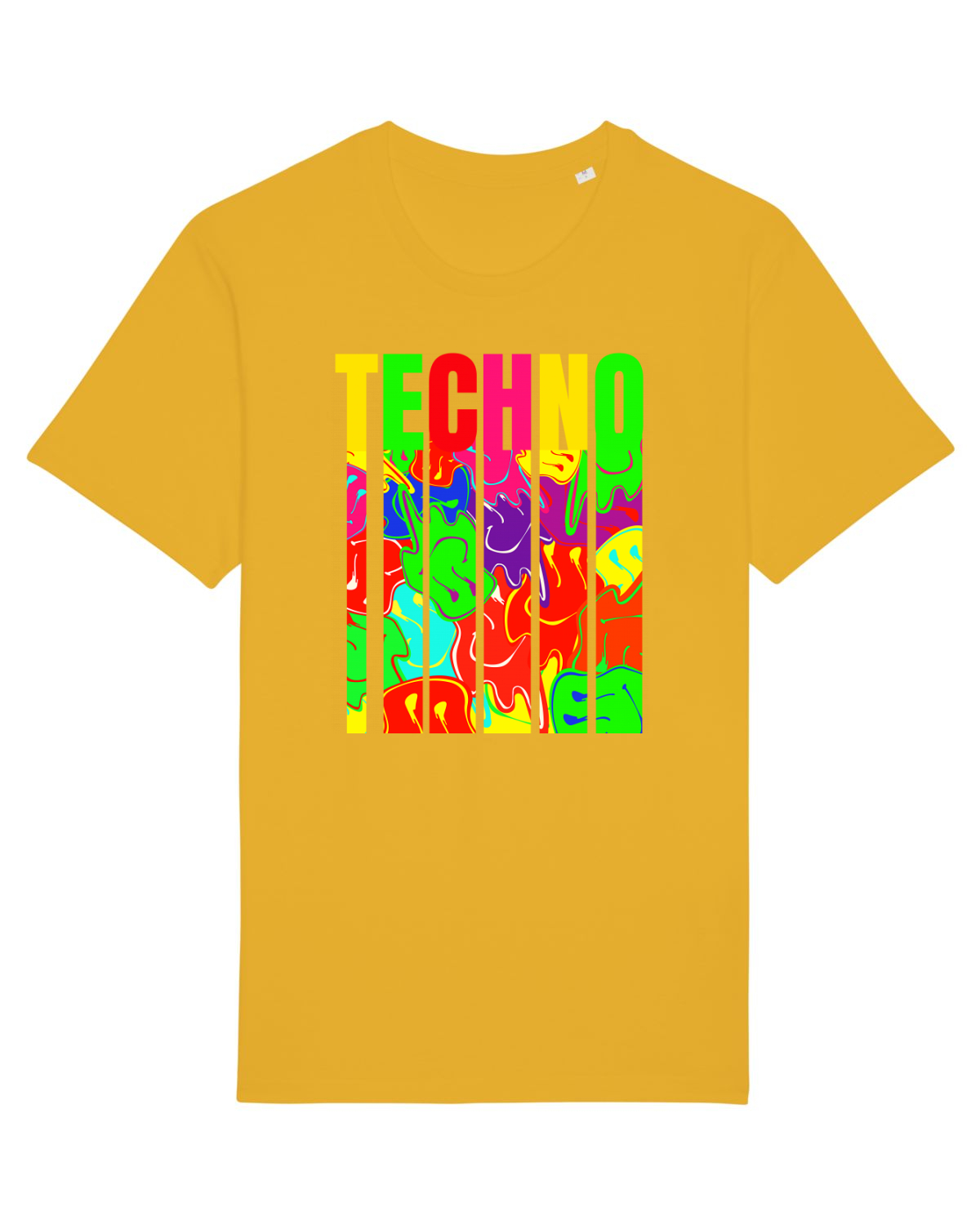 Tricou mânecă scurtă Unisex Rocker Spectra Yellow