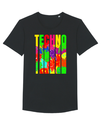 Techno Music Lover  Black