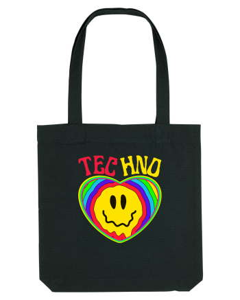 Techno Music Lover  Black
