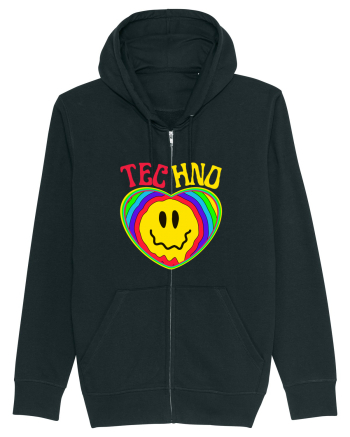 Techno Music Lover  Black